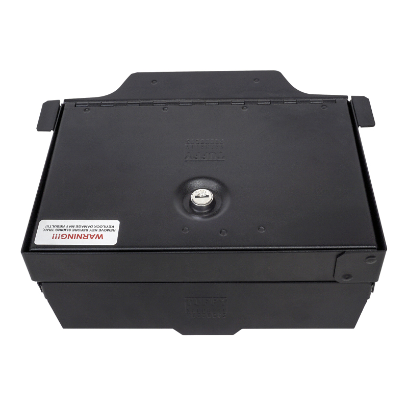 Ram 3500 Console Safe - Tuffy Products - W/ Keyed Lock, w/ Fixed Floor Console - `19-`24